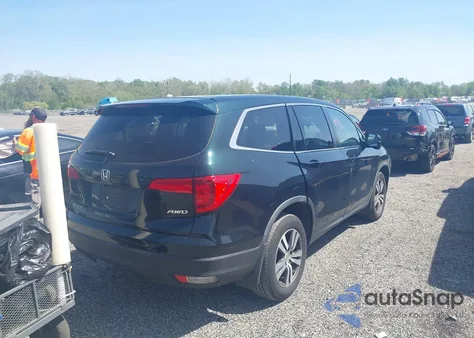 2017 Honda Pilot Ex-L z USA, uszkodzony, nr VIN 5FNYF6H51HB091555